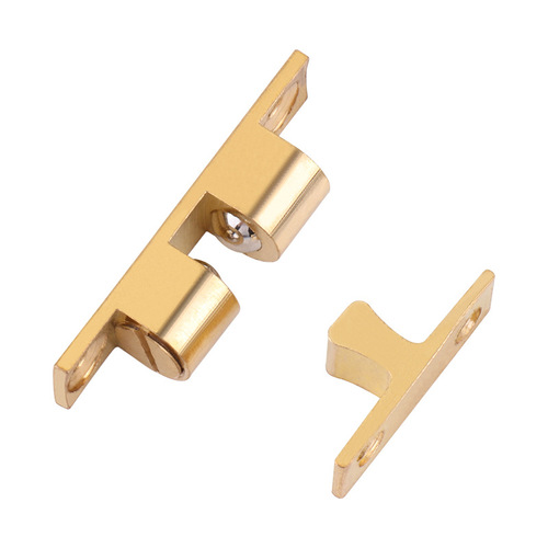 Door suction cabinet suction door touch pure copper bead lock cabinet door accessories wardrobe door switch non-magnetic bead closing buckle lock