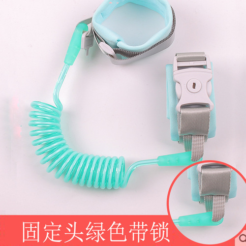 Children's anti-lost belt, traction rope, fixed headband lock, child anti-lost bracelet, small outing safety rope can be used