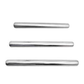 跨境畅销款12-16寸不锈钢擀面杖 擀饺子皮披萨皮面粉棍面点工具