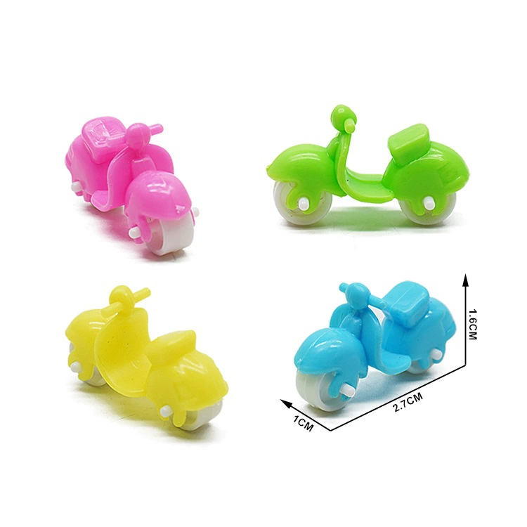 Профессиональное производство подарочных маленьких игрушек 2.5CM мини-мотоцикл