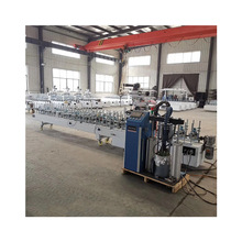 450型木塑板曲面刮胶包覆机 PVC塑料阴阳护角粘网机 PET膜包覆机