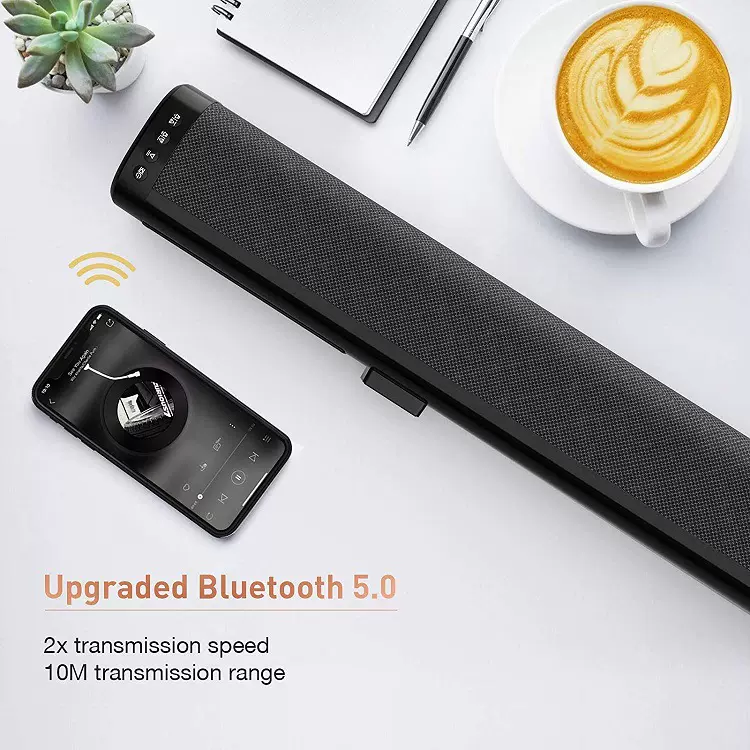 跨境爆款声霸蓝牙音响大功率家庭影音院高端品质时尚长条电视音箱