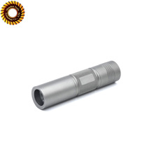 深圳数控车床加工钛合金材质精密配件铝合金手电筒外壳可定制