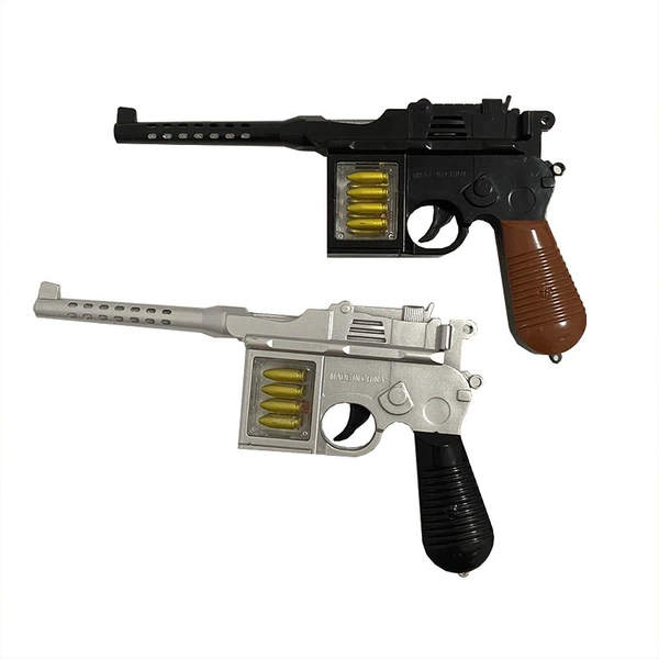 Long pistol silver (bring your own 2 AA batteries)