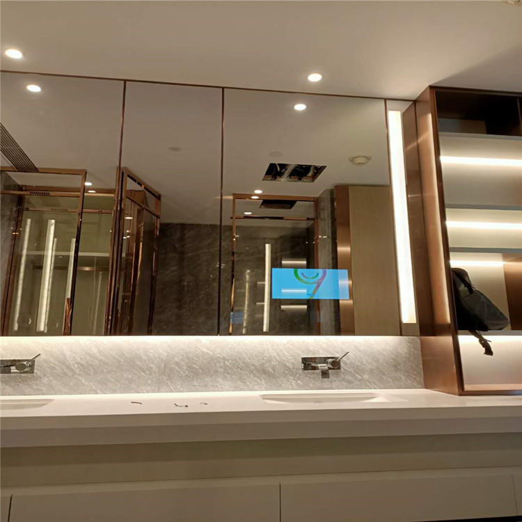 跨境出口智能魔镜橱柜 涂鸦WiFi智能卫浴镜子家用厨房智能镜子