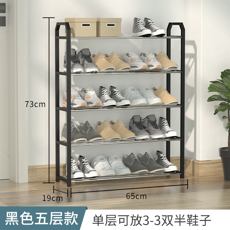 Zapatero Multicapa Doméstico de Plástico, A prueba de Polvo y Almacenamiento, para Entrada y Dormitorio