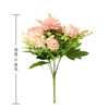 Nordic 7 fork hiog rose wedding photography with simulation roses wedding bouquets home decoration flower art