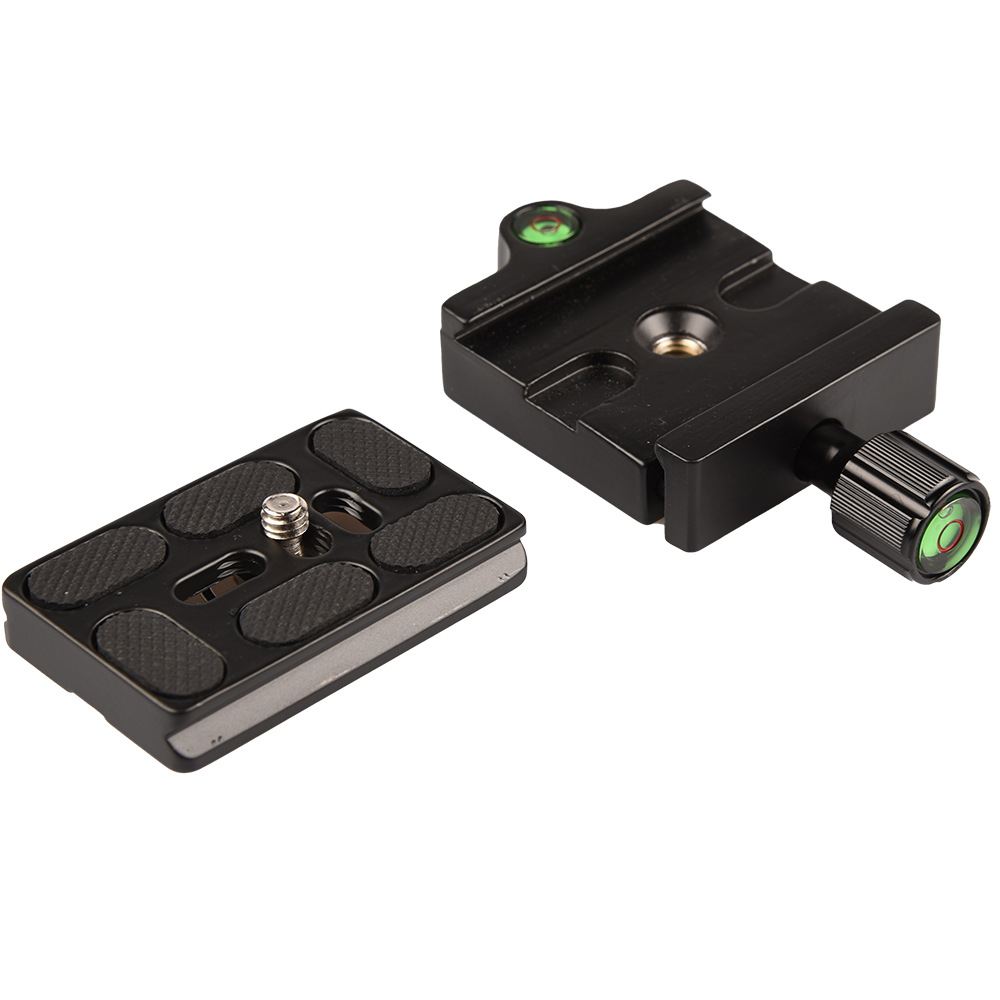 QR-15 universal PTZ abrazadera de Instalación rápida asiento de liberación rápida trípode adecuado monopod balancín accesorios PU60