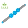 Three ball hedgehog stick blue