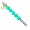 Five ball hedgehog stick dark green