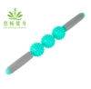 Three ball hedgehog stick dark green