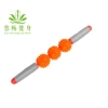 Three ball hedgehog stick orange