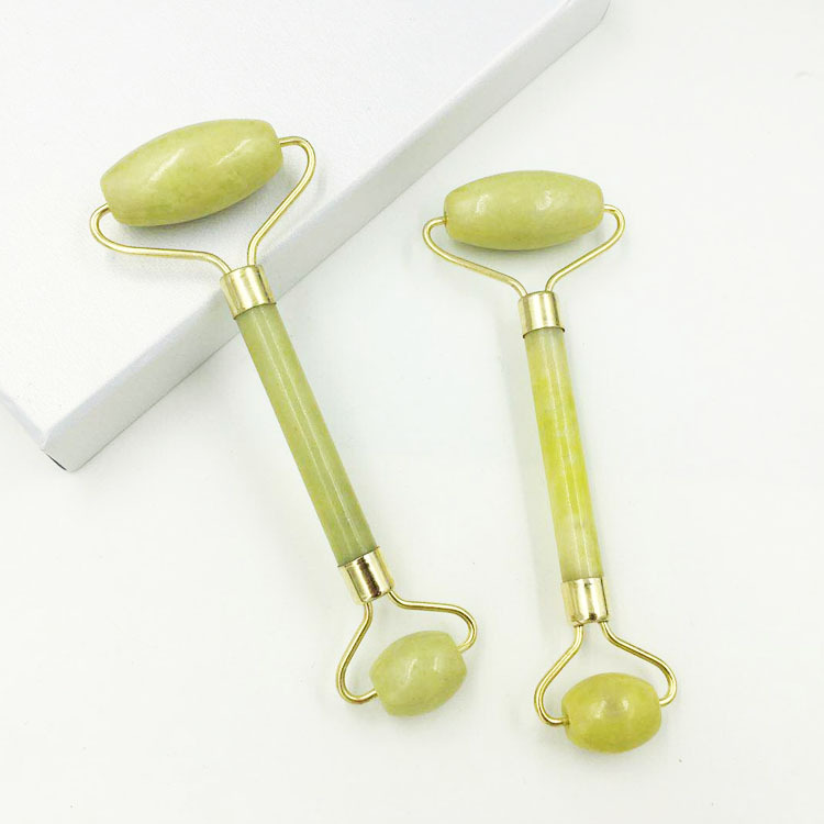 Rodillo de contenedor de belleza natural Jade rodillo de contenedor de belleza natural Xiuyu contenedor de belleza masaje facial palo de belleza