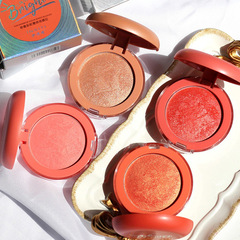 伊詩婷腮紅烘焙腮紅4色粉裸妝自然彩妝胭脂膏批發腮紅