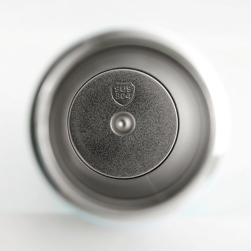 New Pea Cup 304 Simple Portable Bouncing Cup Lid Stainless Steel Insulated Cup Gift Advertising Cup Simple Style