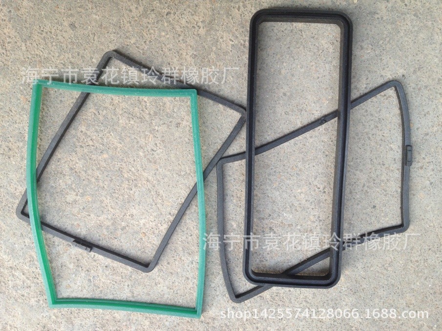 供应长方形防水硅胶垫片 各类异形硅橡胶密封垫片 可根据尺寸生产