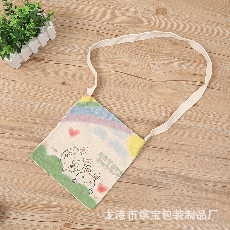 专业批发购物帆布袋空白手提帆布袋 彩印广告棉布袋定 制加印logo