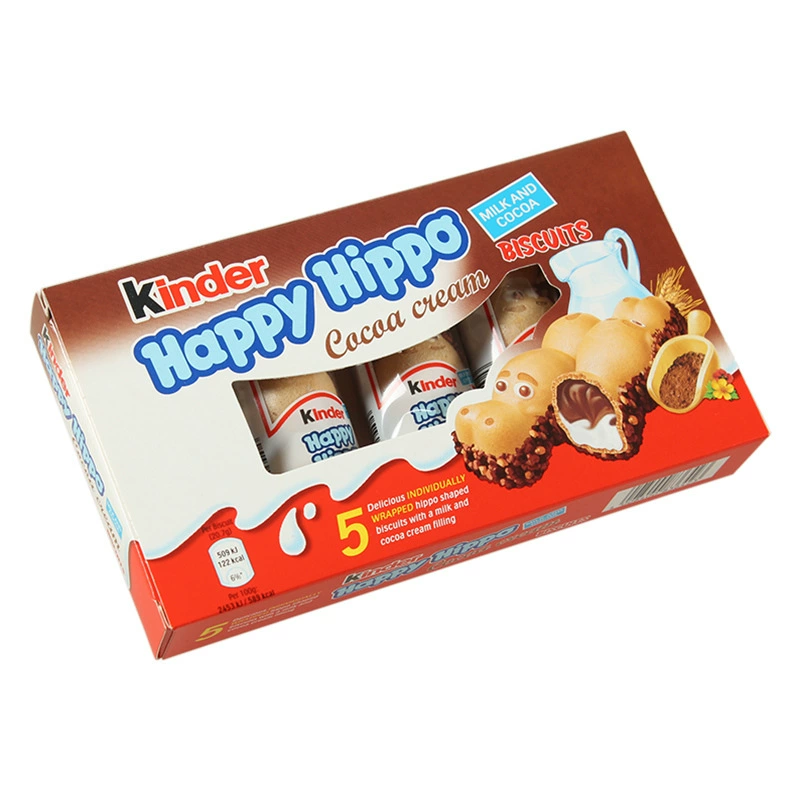 Печенье (Happy Hippo) 103,5 г, вафля с какао для детей