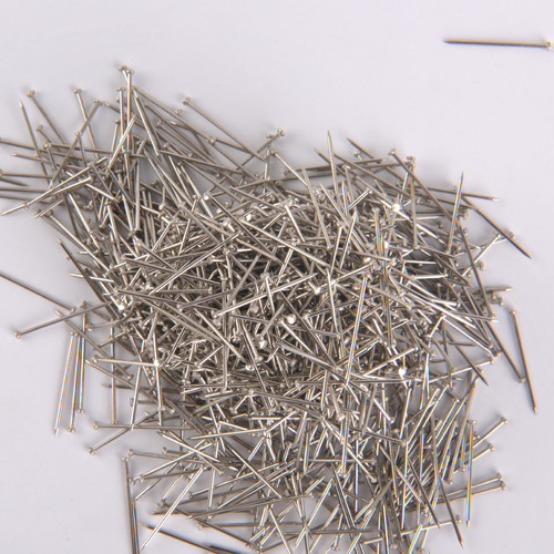 Factory wholesale 0#2 size nickel-plated office positioning pins, bulk steel pins, 1 kilogram