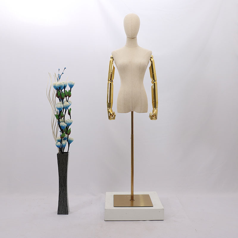 Maniquí de escaparate para tienda de ropa, maniquí femenino de medio cuerpo, maniquí de exhibición, maniquí de enseñanza, maniquí femenino para ropa, modelo de busto pequeño.