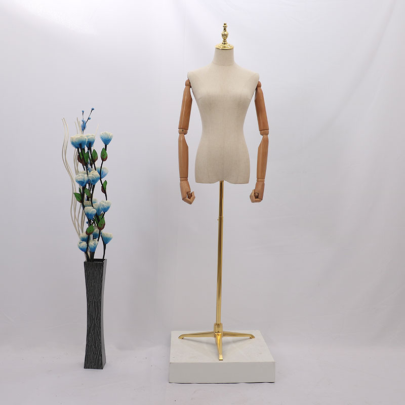Maniquí de escaparate para tienda de ropa, maniquí femenino de medio cuerpo, maniquí de exhibición, maniquí de enseñanza, maniquí femenino para ropa, modelo de busto pequeño.