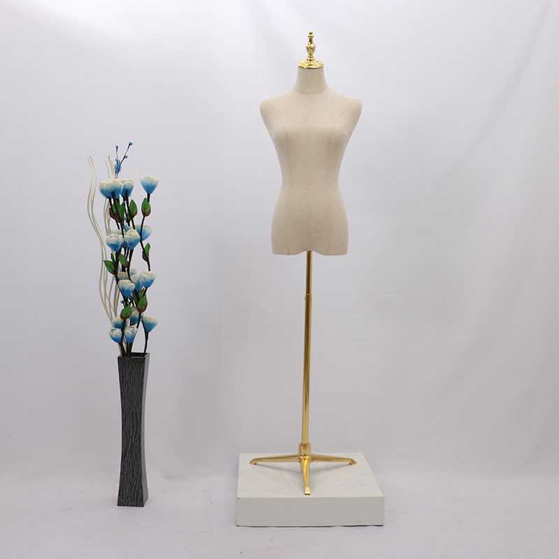 Maniquí de escaparate para tienda de ropa, maniquí femenino de medio cuerpo, maniquí de exhibición, maniquí de enseñanza, maniquí femenino para ropa, modelo de busto pequeño.