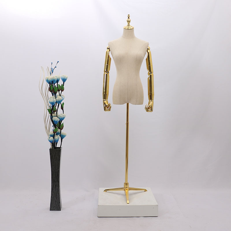 Maniquí de escaparate para tienda de ropa, maniquí femenino de medio cuerpo, maniquí de exhibición, maniquí de enseñanza, maniquí femenino para ropa, modelo de busto pequeño.