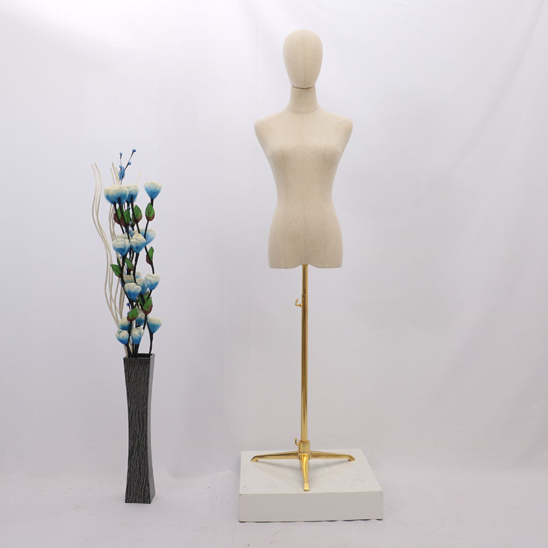 Maniquí de escaparate para tienda de ropa, maniquí femenino de medio cuerpo, maniquí de exhibición, maniquí de enseñanza, maniquí femenino para ropa, modelo de busto pequeño.