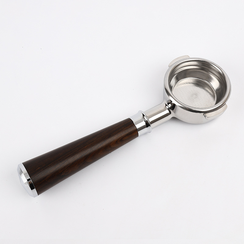 Máquina de café cabeza cervecera Aibao E61/Gemile/WEGA/Rocket universal 58 de dos orejas sin fondo mango de la máquina de café