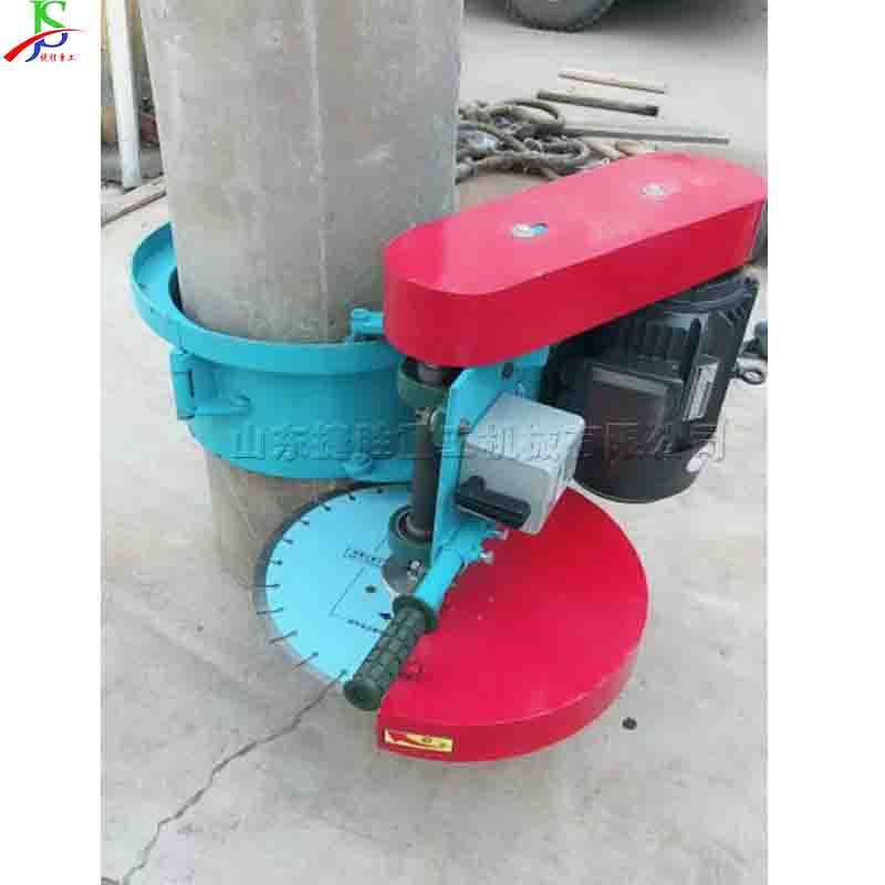 建筑工地管桩切割机 空心桩卡箍式切桩机 300-600mm桩子割桩机