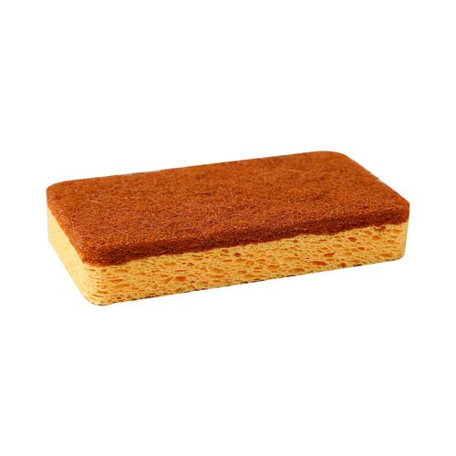 Sponge for dishwashing and wiping pools, household double-sided solid color foaming and scraping cleaning sponge, dishwashing and wiping sponge, drop shipping