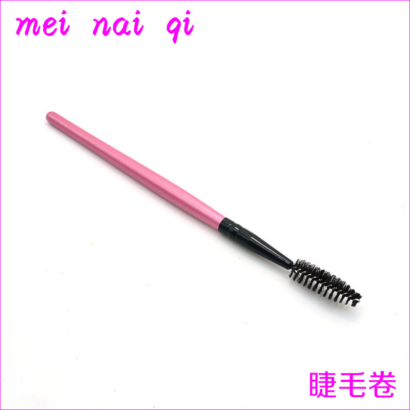 Minaqi cepillo de Pestañas/peine suministro directo de fábrica de madera Barra de pestañas cepillo multi-color opcional separado OPP embalaje independiente maquillaje