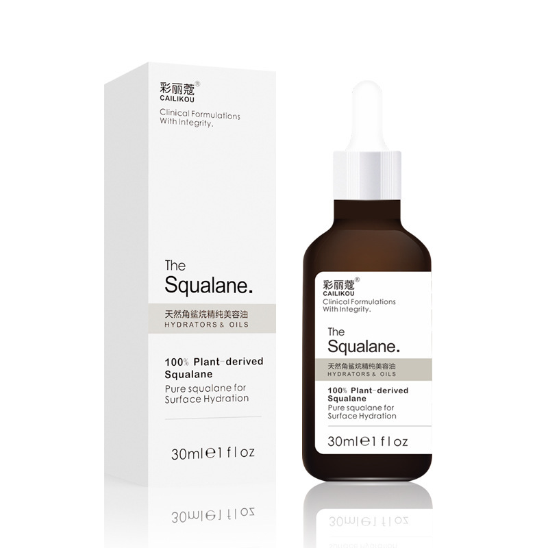 Natural squalane pure beauty oil facial repair essence beauty liquid moisturizing moisturizing softening cutin 30ml