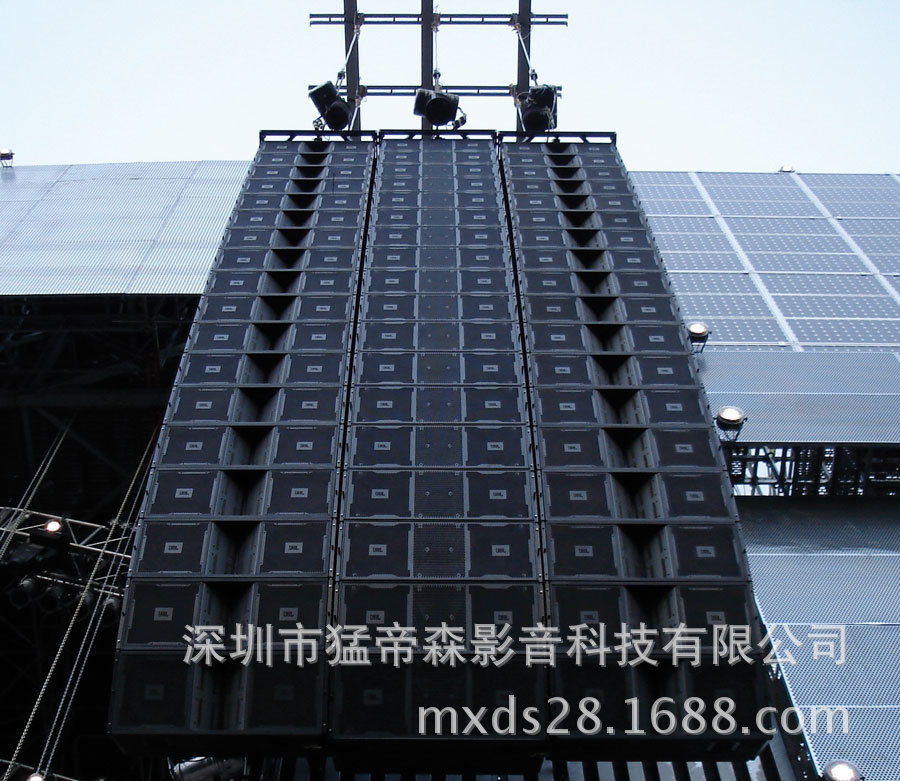 深圳户外大型演出音响 演唱会音响 专业舞台线阵音箱音响设备套装