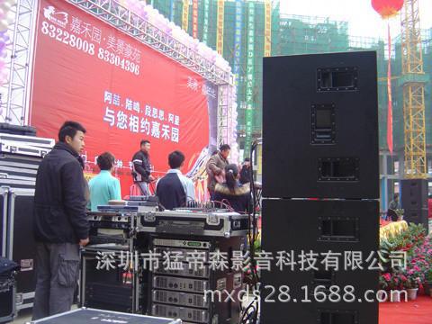 厂家直销 专业音响设备 双15寸无源舞台演出落地音箱远程线阵音响