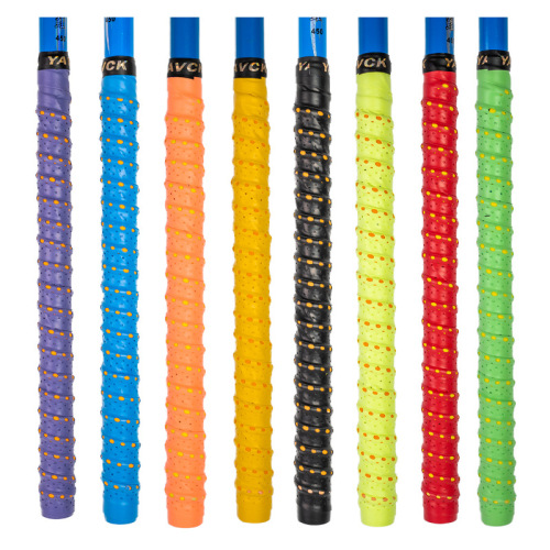 1.5m double-color perforated keel hand glue sweat-absorbent strap extended fishing rod grip strap wear-resistant, dirt-resistant, non-slip and comfortable