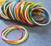 Hair accessory, high hair rope, elastic rubber rubber rings, pack