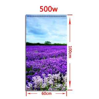 新款石墨烯取暖画家用壁画取暖器400W500W千惠热力煤改电暖画