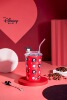 Disney, coffee straw, cute glass, cup, 580 ml