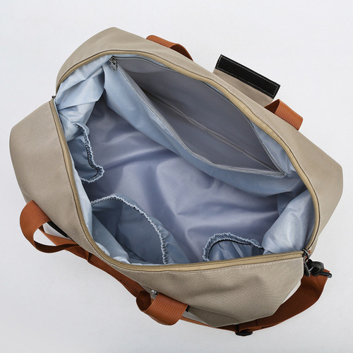 Cross-border travel bag Korean version hand-held short trip travel luggage bag large capacity lightweight dry-wet separation sports fitness bag