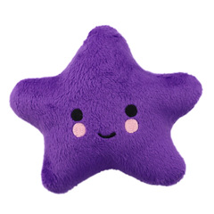 Direct Manufacturer Supply Multi-Color Five-Pointed Star Pet Toys, Entertaining Biting Dogs Sound Plush Toys Pet Supplies