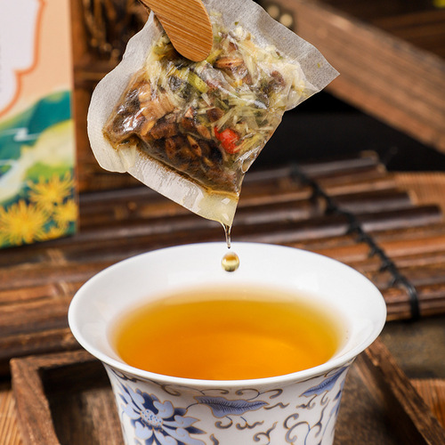 Mingfang Huayuan chrysanthemum cassia seed tea yellow boxed tea bag chrysanthemum cassia seed camellia tea independent packaging