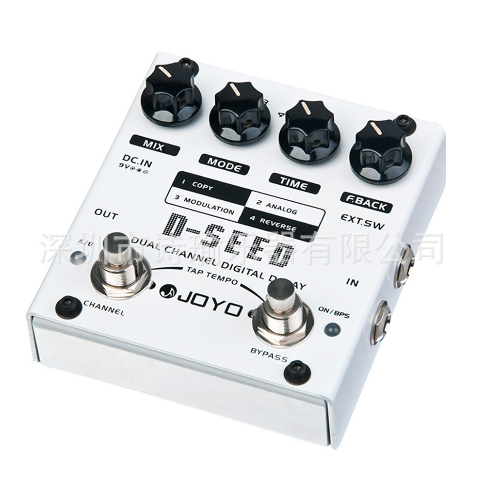 JOYO D-SEED electric guitar 17ms-1000ms delay time effect pedal