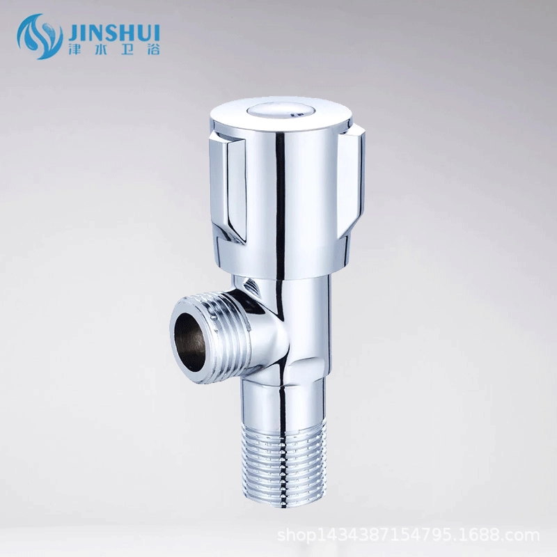 Оптовая Продажа с фабрики медный удлиненный трехколесный угловой клапан медный сердечник быстрооткрывающаяся сантехника оптом