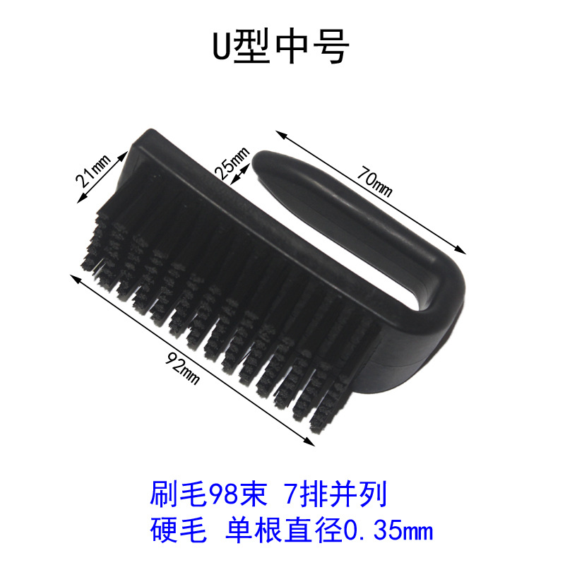 Cepillo industrial cepillo al por mayor antiestático cepillo de cerdas herramienta de limpieza de teclado pequeño cepillo de nylon cepillo de eliminación de polvo cepillo de tablero de coche