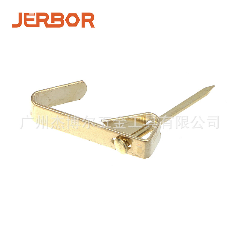 Marco de fotos directo de fábrica Gancho accesorios de hardware pintura decorativa montado en la pared de Metal gancho de pared ordinario al por mayor