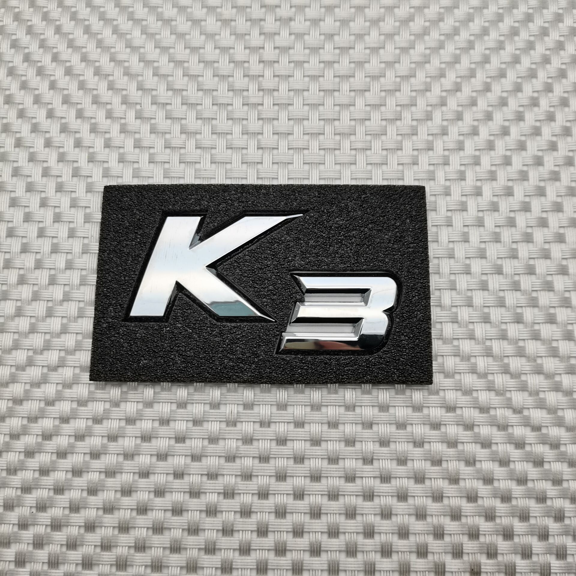 厂家生产 汽车标牌  ABS塑料字母数字电镀铭牌 起亚K3车身贴