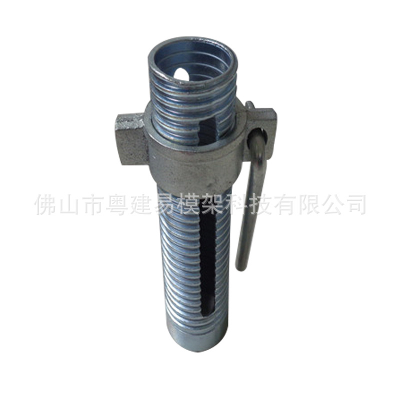 佛山钢支撑调节螺纹管 钢支撑丝头 钢支撑销子 铝膜配件 量大从优