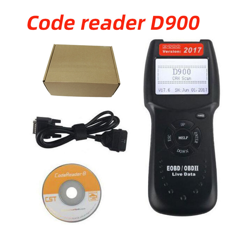 V2017 D900 CANBUS OBD2 Live Data Code Reader