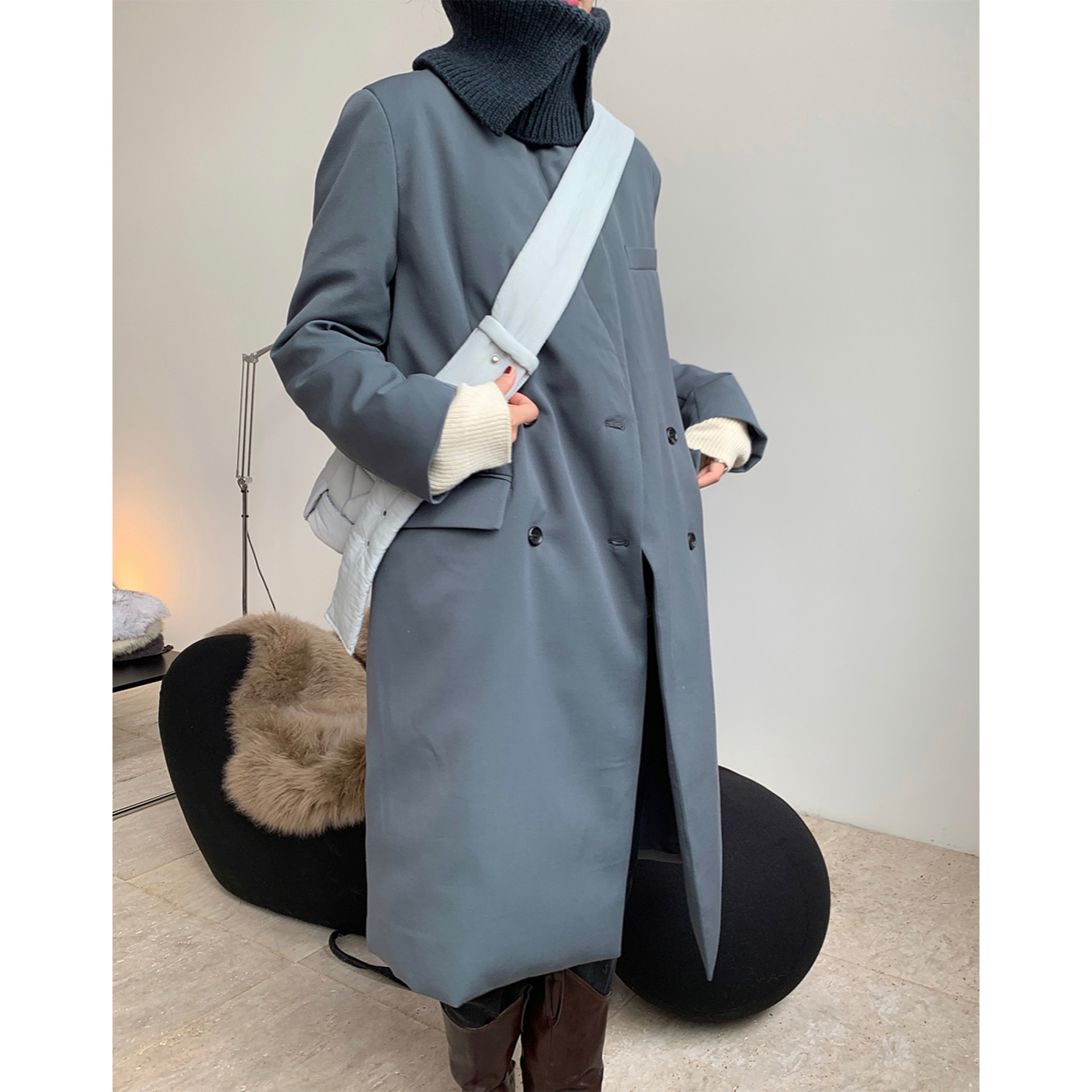 Winter woolen suit